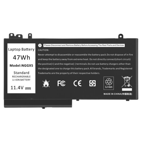 Accu voor NGGX5 Dell Latitude E5270 E5470 E5570 (P48F001) Precision M3510 0JY8D6(compatible)