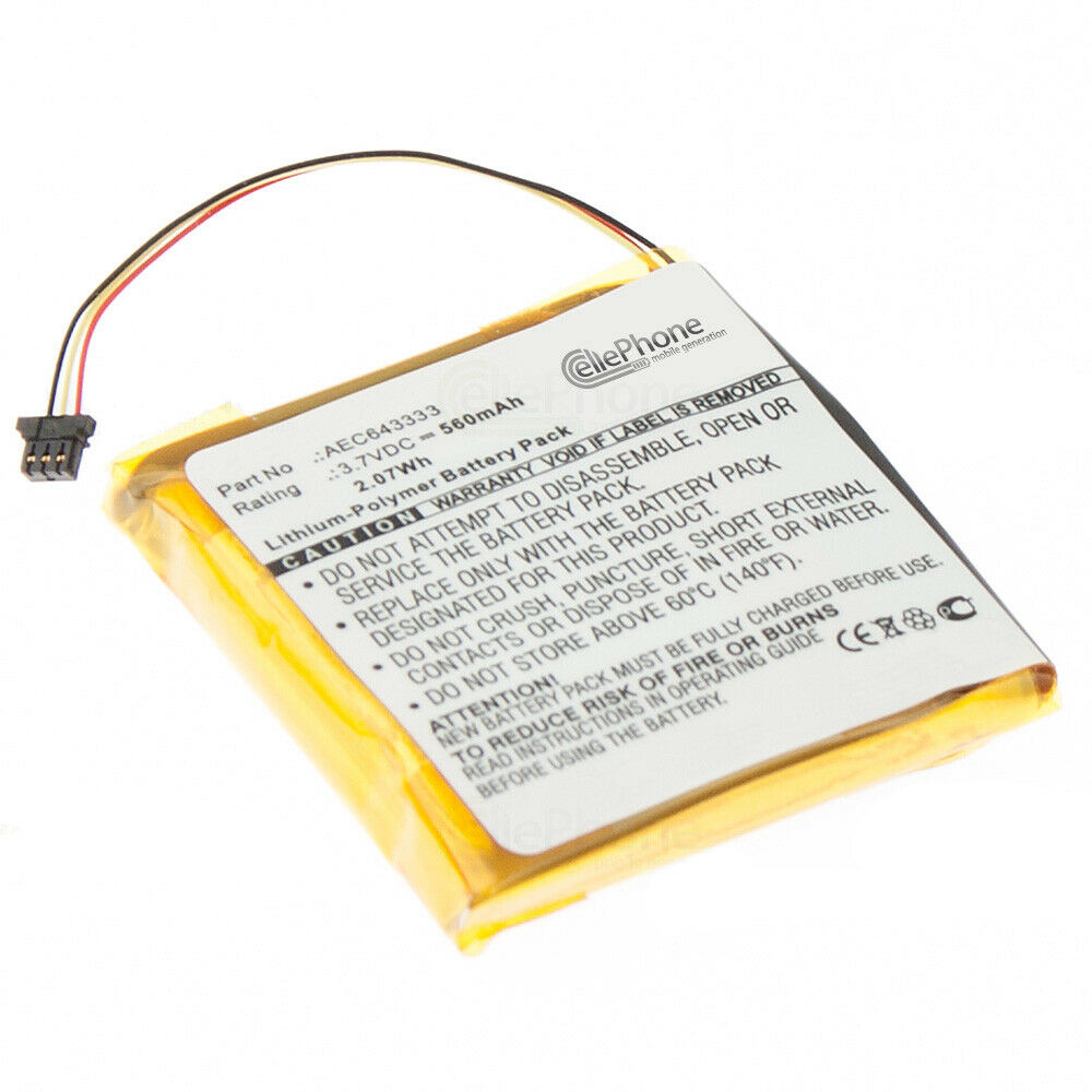 Batterie 3,7V Li-Poly Beats Studio 2.0 - 3.0 AEC64333 PA-BT05 560mAh(compatible) - Klik op de afbeelding om het venster te sluiten