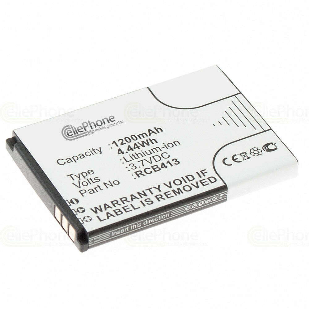 Batterie 3,7V Li-Ion Doro Primo 413 - RCB413 - 1200mAh(compatible) - Klik op de afbeelding om het venster te sluiten