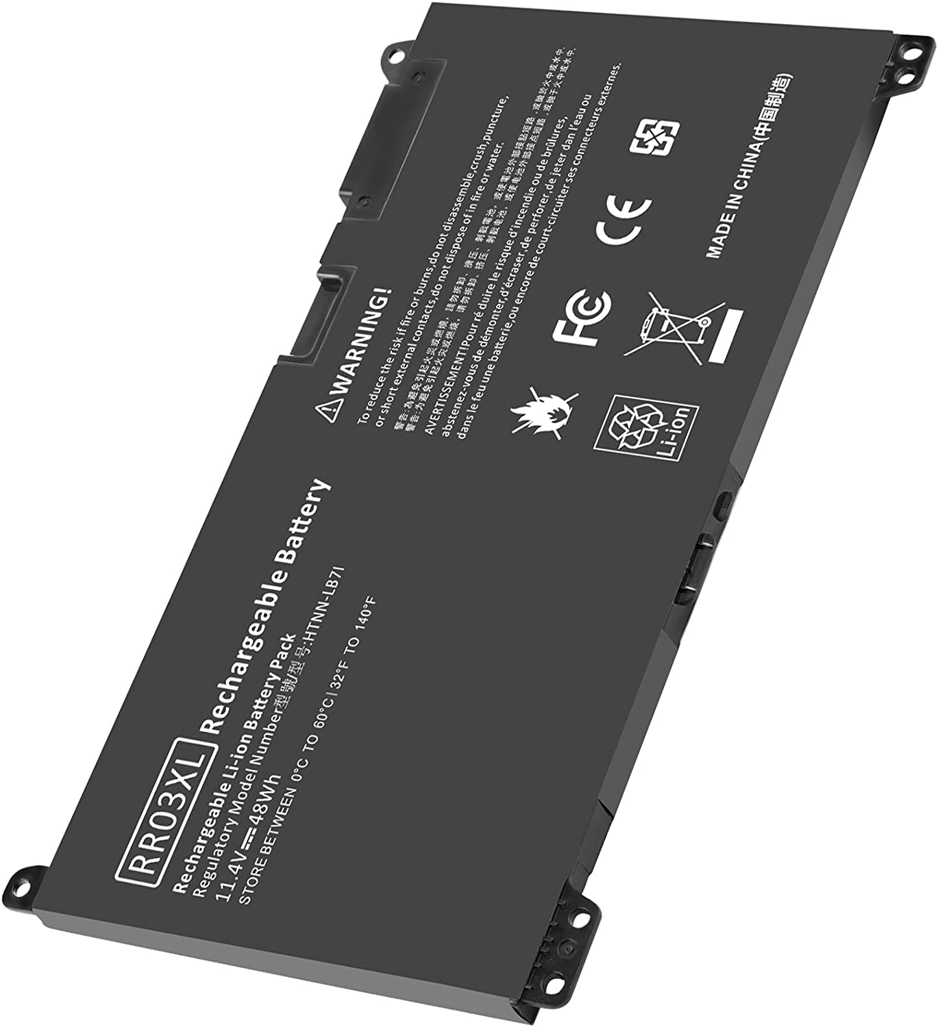 Accu voor HP RR03XL RR03048XL HSTNN-PB6W HSTNN-LB7I 851477-421 85147-547-547-5440 1 8511 477-831(compatible)