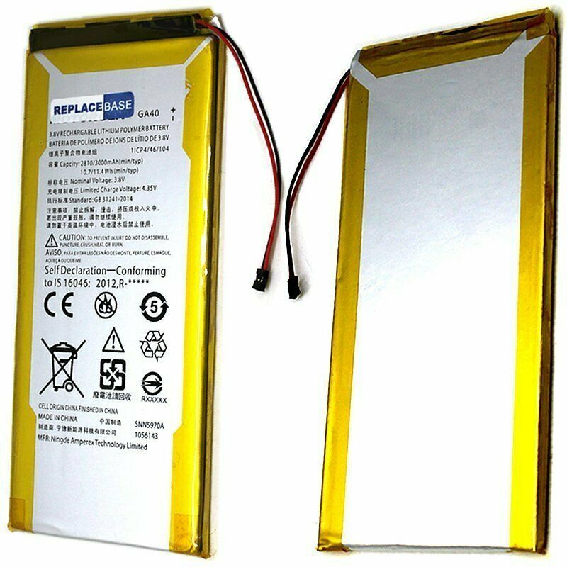 Batterie GA40 Motorola Moto G4 XT1621 XT1622 XT1625 SNN5970A 1ICP4/46/104(compatible)