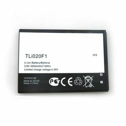 Batterie ALCATEL TLi020F1 ONE TOUCH OT-7040 OT- 7041 2000mAh(compatible) - Klik op de afbeelding om het venster te sluiten