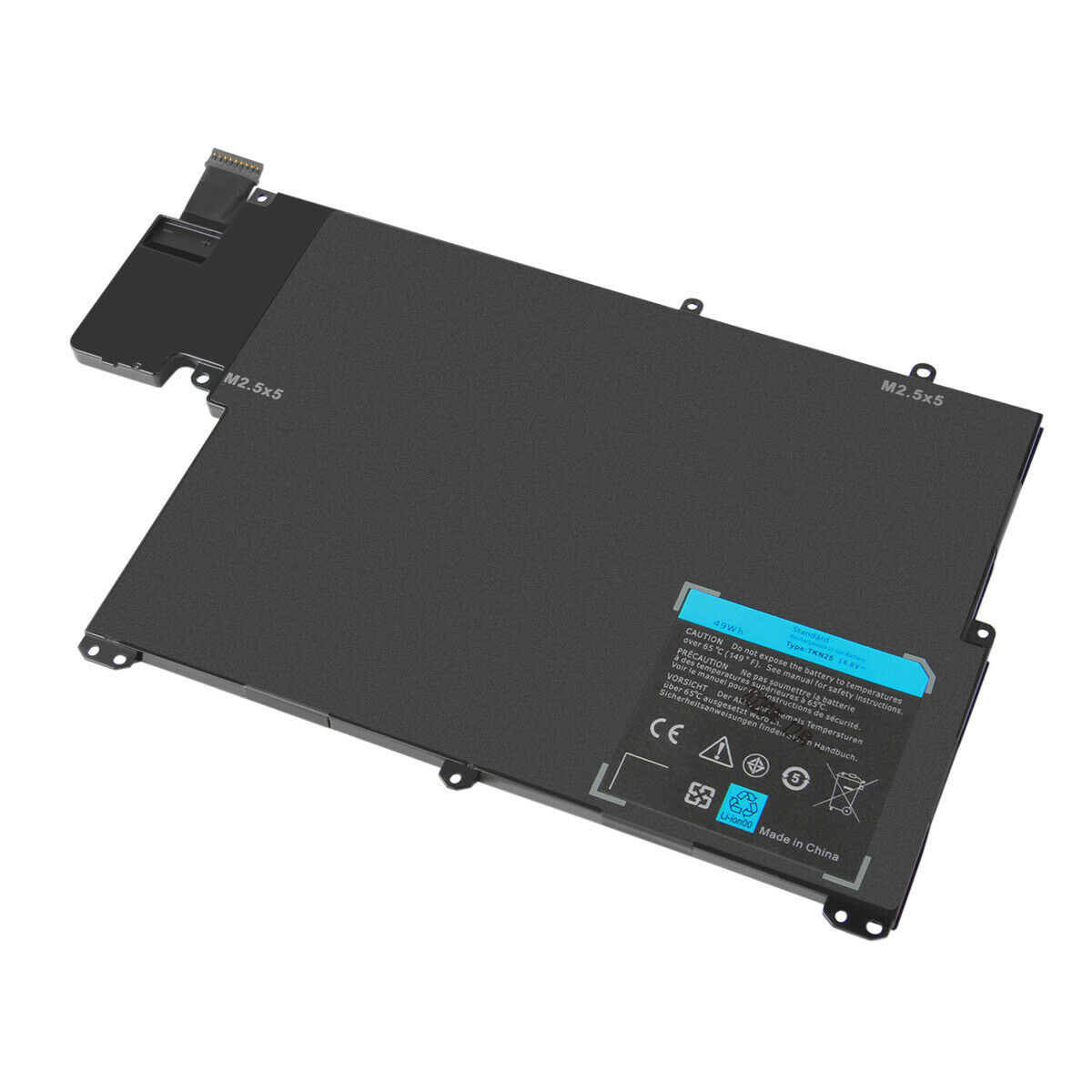 Accu voor 14.8V TKN25 RU485 TRDF3 Dell Inspiron 13Z-5323 Vostro 3360(compatible) - Klik op de afbeelding om het venster te sluiten