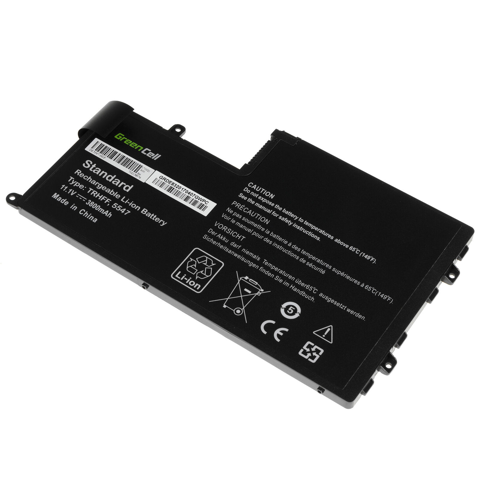 Accu voor Dell Inspiron 15 5445 5447 5547 5547 Latitude 3450 3550 trhff (compatible) - Klik op de afbeelding om het venster te sluiten