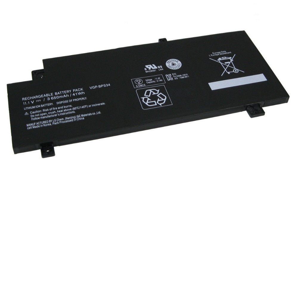 Accu voor Sony Vaio Fit 15 SVF15A1C006W SVF15A1C5E SVF15A1C5EB(compatible) - Klik op de afbeelding om het venster te sluiten