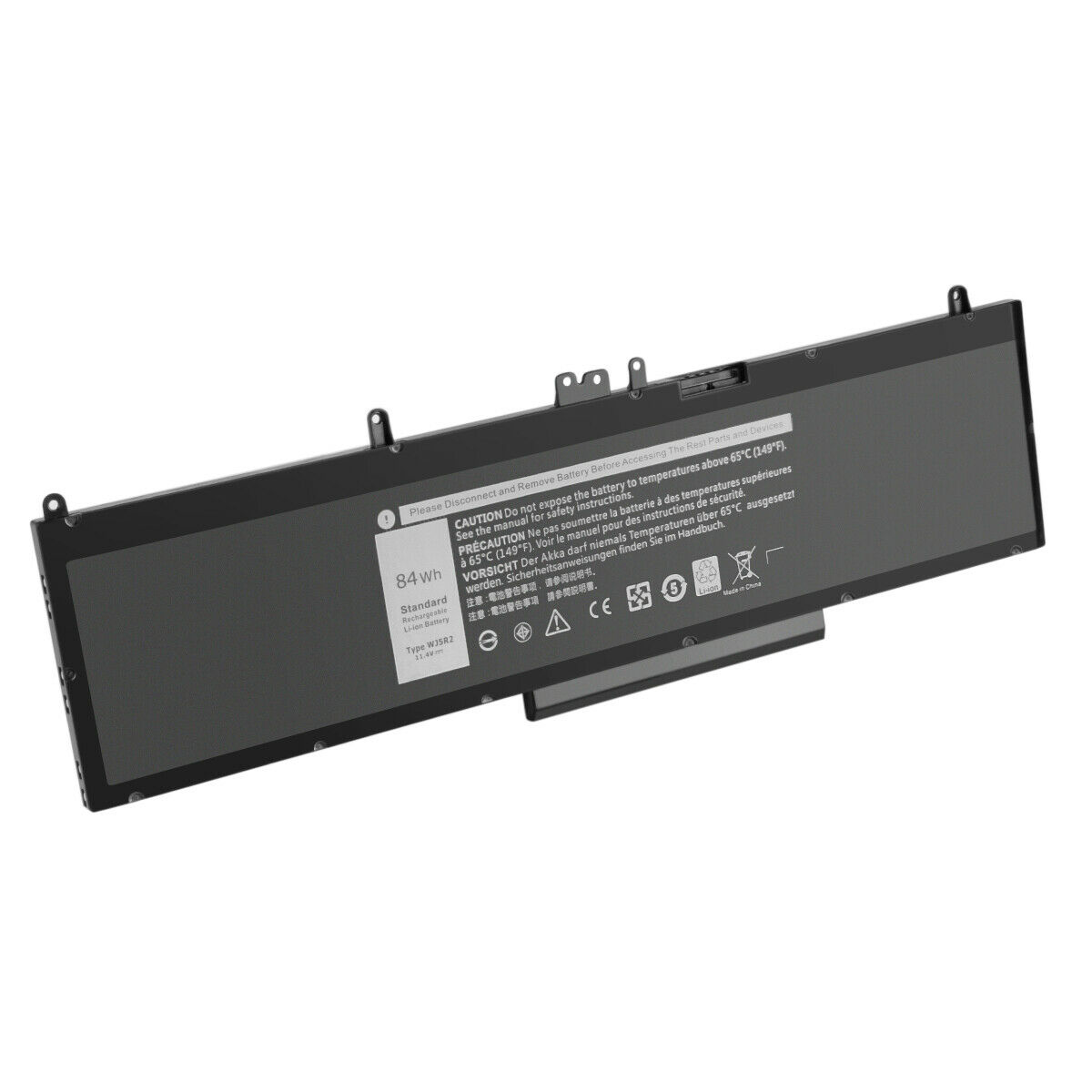 Accu voor 11.4V 451-BBTX FN7FY WJ5R2 4F5YV Dell Latitude E5570 Precision 15 M3510(compatible)