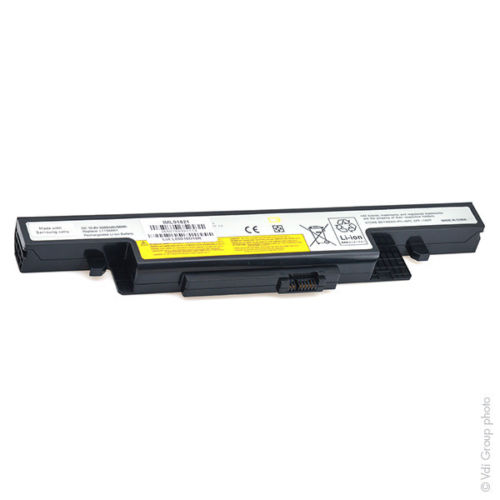 Accu voor LENOVO IdeaPad Y510, Y510P, L11L6R02, 4400mAh, 10,8V(compatible) - Klik op de afbeelding om het venster te sluiten