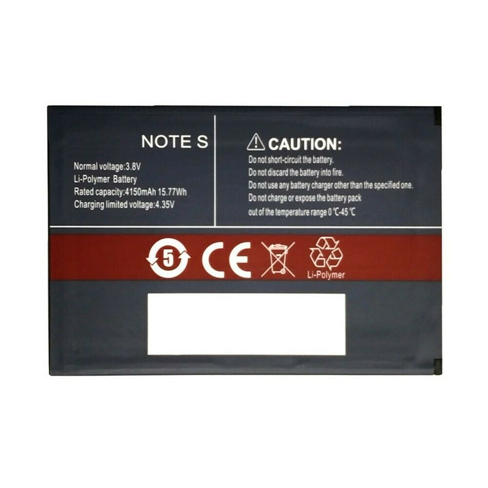 Accu CUBOT note S Smartphone Mobile Cell phone 3.8V 4150mAh/15.77Wh(compatible)